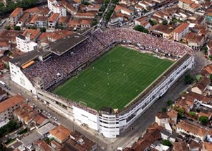 Estádio Vila Belmiro em Santos 