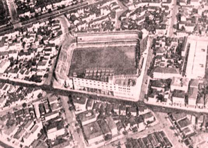 Construção Estádio Vila Belmiro em Santos 
