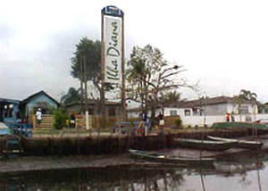 Ilha Diana em Santos