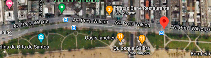 Avenida Presidente Wilson Santos