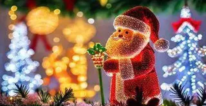 decoração de Natal em Santos