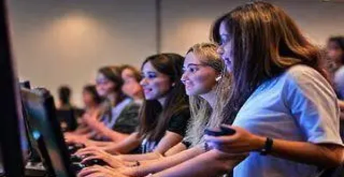 presença feminina nos jogos