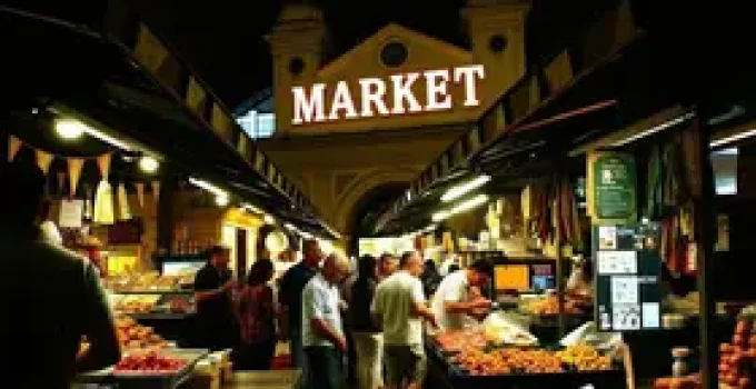 primeiro evento do Mercado Municipal de Santos