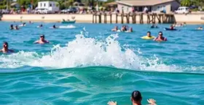 Prova Aquática 480 anos de Santos