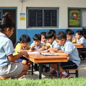 escolas municipais santistas