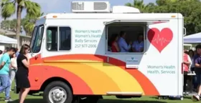 carreta de saúde da mulher