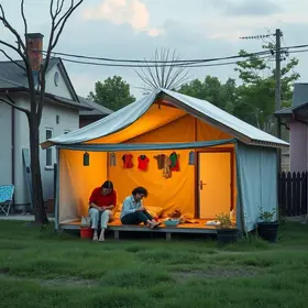 moradores de cortiços