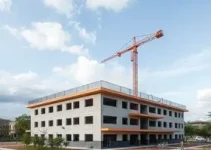 construção de escola na Zona Noroeste de Santos