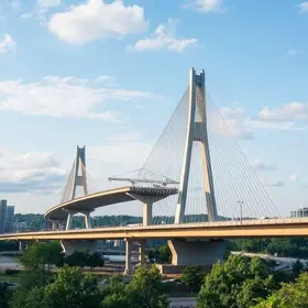 obras na ponte A Tribuna