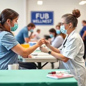 vacinação em Santos