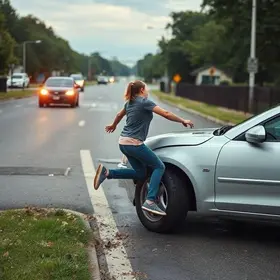 atropelamento adolescente Santos