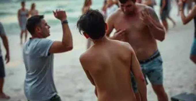 adolescente agredido