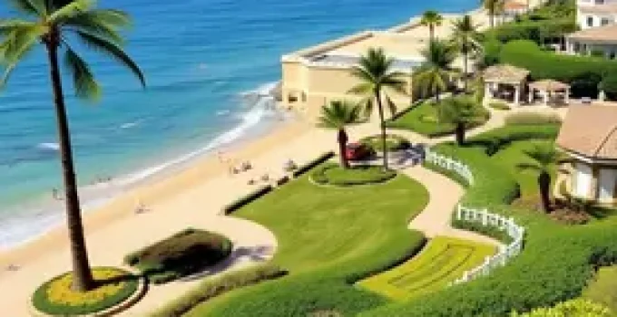 maior jardim de praia do mundo