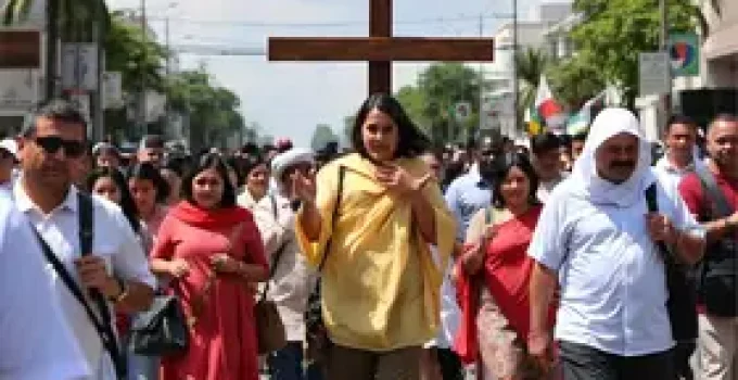 Caminhada com Cristo