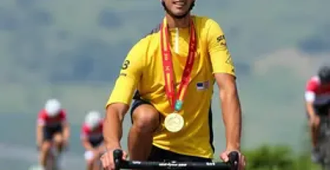 Ciclista de Santos