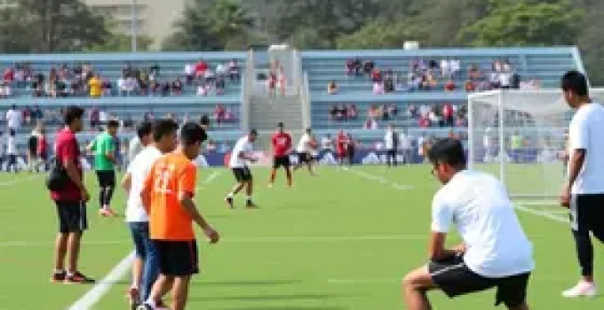 Feira de Empreendedorismo no Futebol