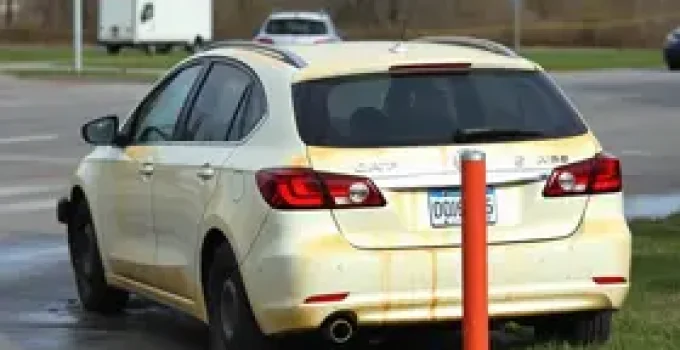 motorista bateu em poste