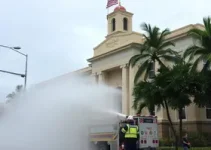 ventania em Santos