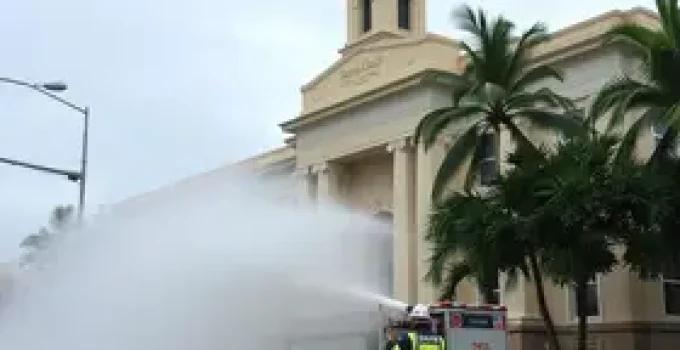 ventania em Santos