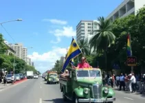 7 de setembro em Santos