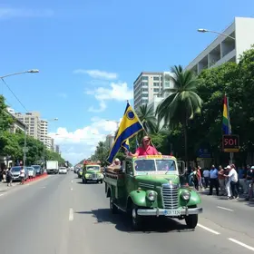 7 de setembro em Santos