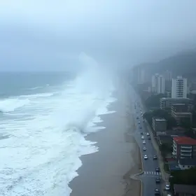 alerta de tempestade