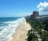 calor no litoral de SP