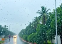 chuva em Santos