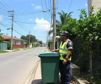 descarte de entulho