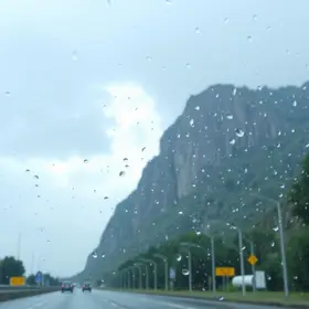 chuva em Santos