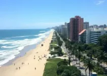calor no litoral de SP